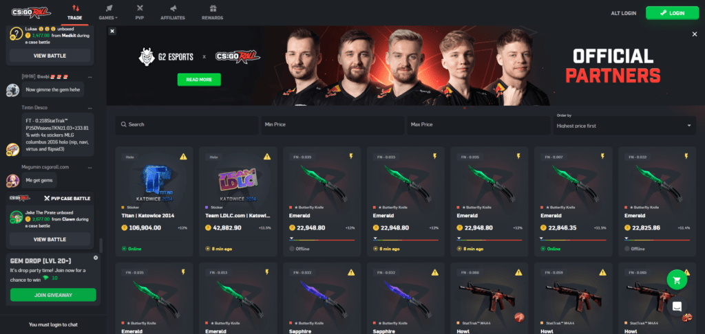 csgoroll site review